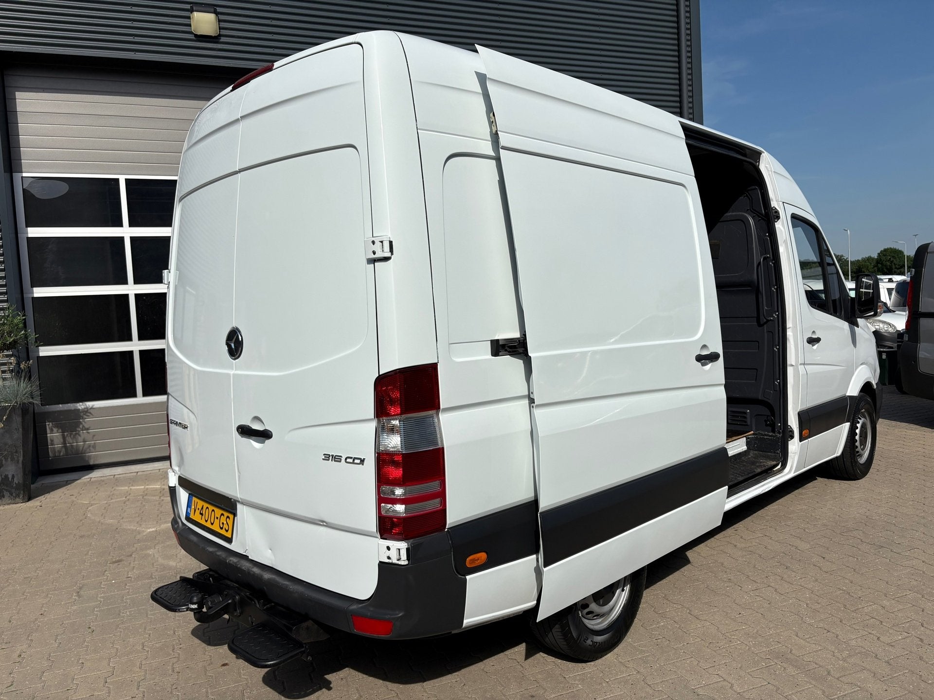 Mercedes-Benz Sprinter 316 432LTrekgewicht 3500 KG, Auto's, 13 km/l, Zwart, 4 cilinders, Mercedes-Benz