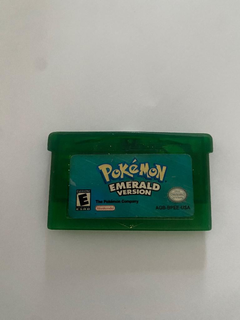 Pokemon emerald, Avontuur en Actie, 1 speler, Ophalen of Verzenden, Zo goed als nieuw