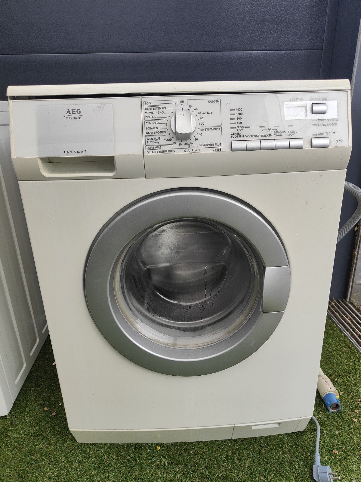 AEG wasmachine, Ophalen, Gebruikt, 85 tot 90 cm, 1200 tot 1600 toeren