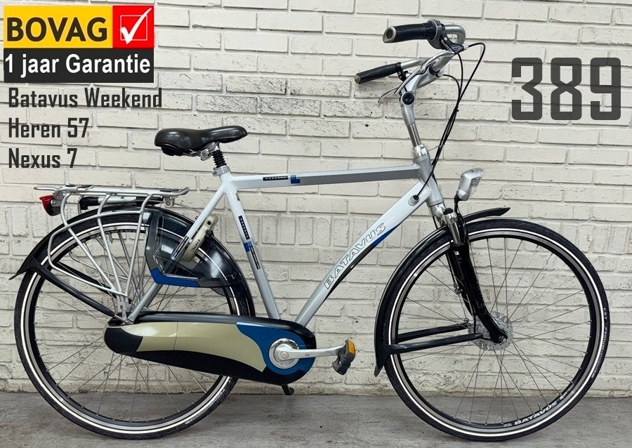 Zgan Batavus Weekend H57 Nex-7 Incl. 1 jr garantie, Ophalen, Versnellingen, Batavus, Zo goed als nieuw