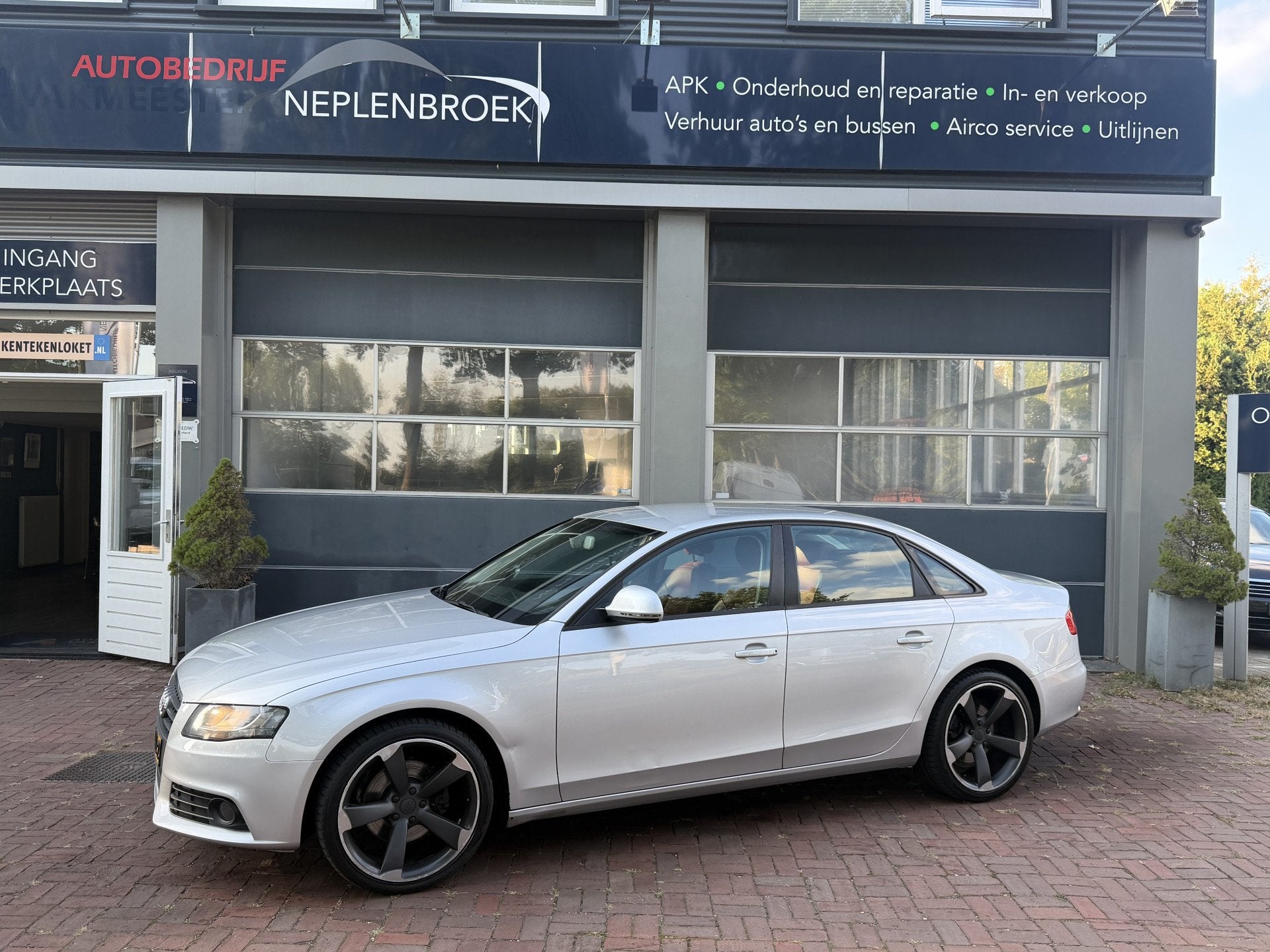 Audi A4 Limousine 1.8 TFSI Pro Line Leer,Navi,Clima,18Inch,C, Dealer onderhouden, Gebruikt, 4 cilinders, 160 pk