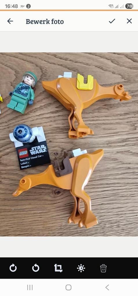 Lego starwars Kaadu gungan beast 2 stuks, Ophalen of Verzenden, Zo goed als nieuw