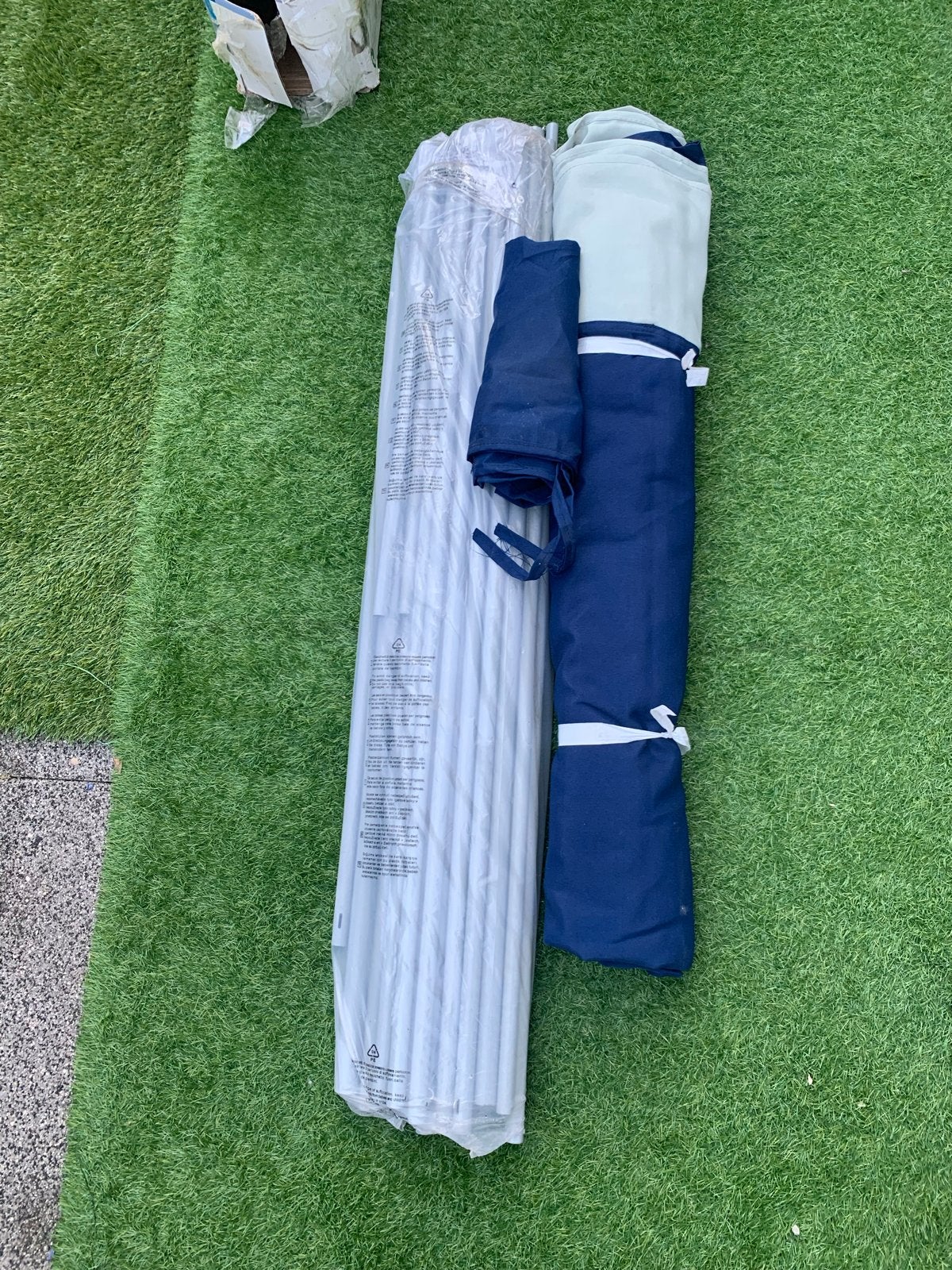 Nieuw hoes voor partytent 3x3M blauw polyester waterafstoten, Tuin en Terras, Partytenten, Ophalen, Partytent, Minder dan 4 meter