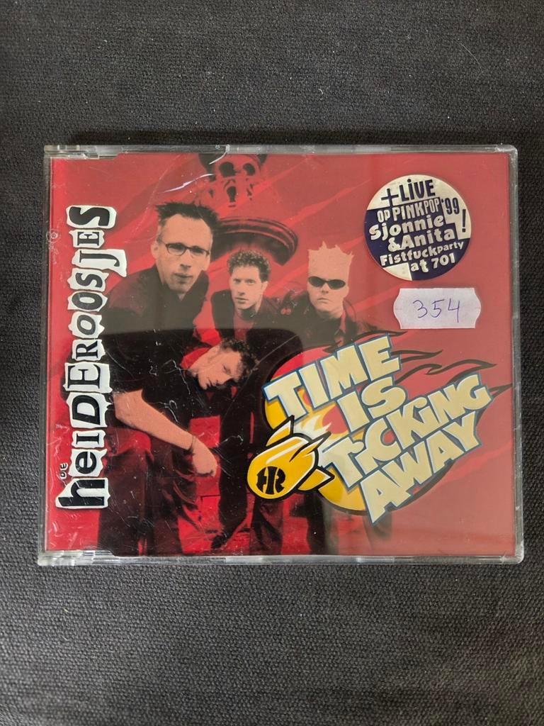 Heideroosjes - Time Is Ticking Away CD (Live Pinkpop '99), Ophalen of Verzenden, Gebruikt