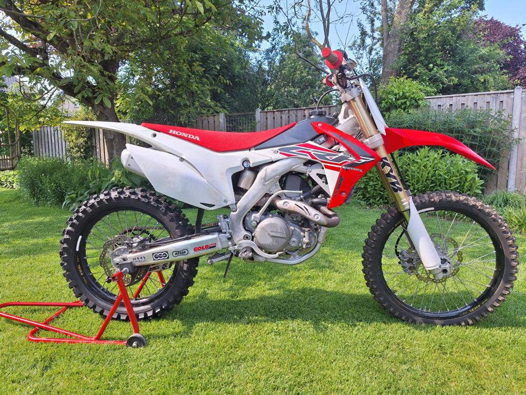 Honda CRF450R 2016 21,6uur Crossmotor, Motoren, 450 cc, Gebruikt, Particulier, Crossmotor