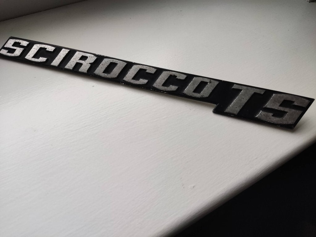 Volkswagen Scirocco TS 531853687d embleem logo, Ophalen of Verzenden