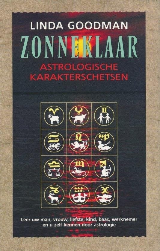 Linda Goodman Zonneklaar, Boeken, Esoterie en Spiritualiteit, Verzenden, Zo goed als nieuw, Astrologie, Overige typen