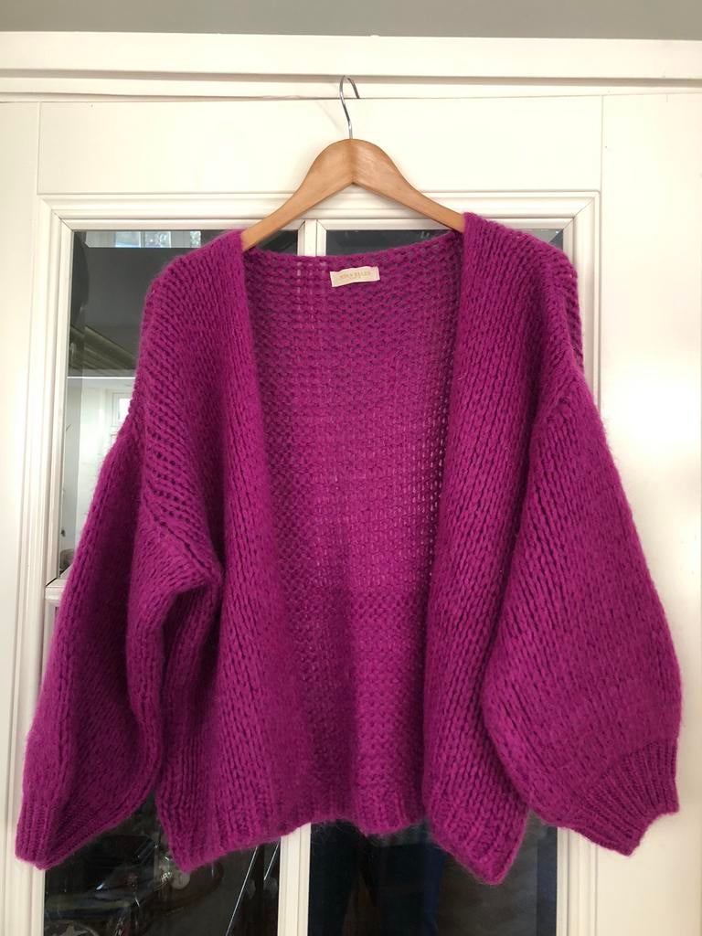 Nieuw Mika Elles (Bernadette) vest, one size, cyclaamkleur, Ophalen of Verzenden, Zo goed als nieuw, Maat 38/40 (M)