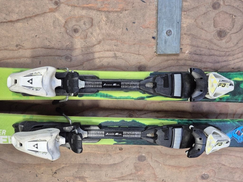 ski's fischer stuntski's, lengte 131cm, twintip, 100 tot 140 cm, Ophalen of Verzenden, Carve, Skiën