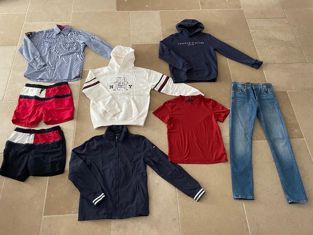 Jongenkleding Tommy Hilfiger maat 164, Kinderen en Baby's, Kinderkleding | Maat 164, Overige typen, Ophalen of Verzenden, Jongen