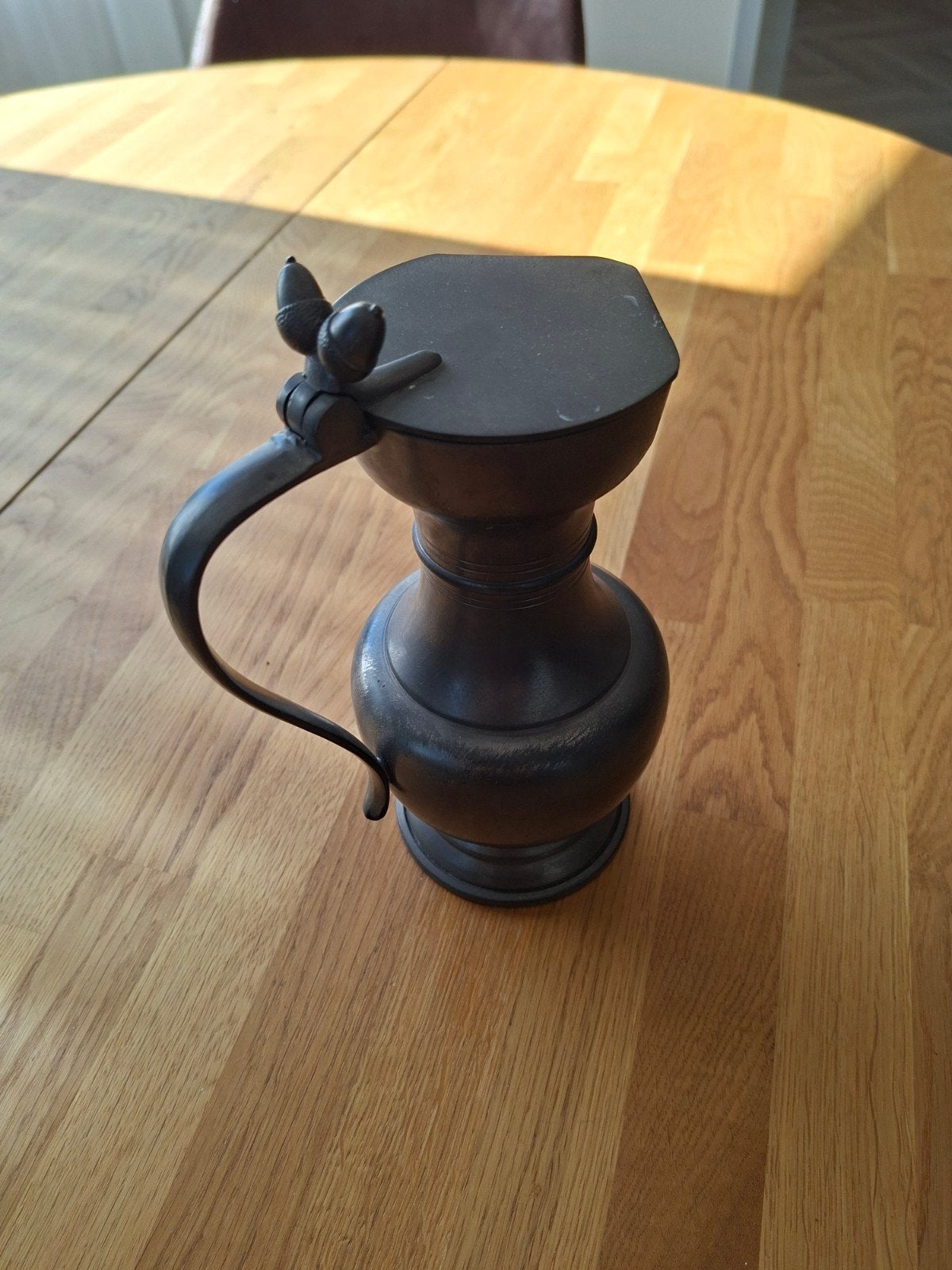 Antieke tinnen kan van Kurz & Tiel, Holland Pewter, Ophalen of Verzenden