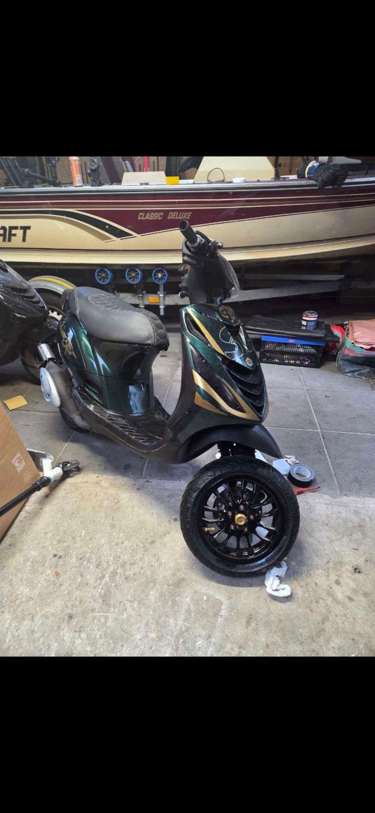 Zip met DR70 blok, Fietsen en Brommers, Ophalen, Gebruikt, Benzine, 70 cc