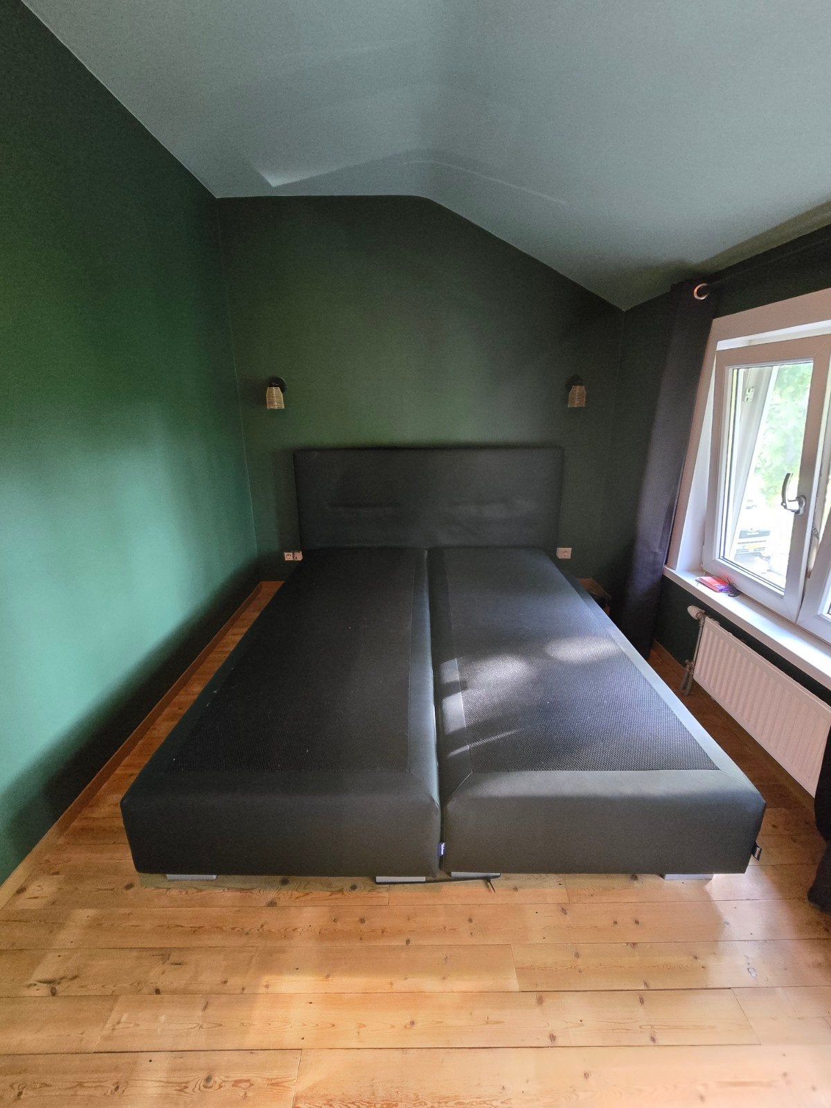Boxspring Karlsson // 160x200, Ophalen, Tweepersoons, 160 cm