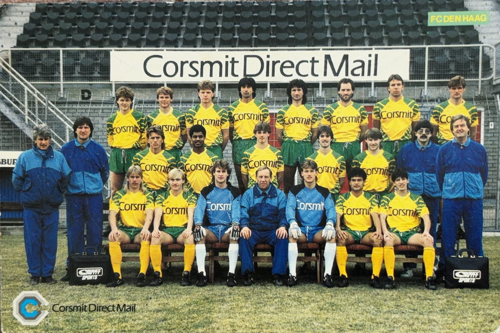 Elftalkaart FC Den Haag - seizoen 1987/1988, Verzenden, Gebruikt, Feyenoord, Spelerskaart