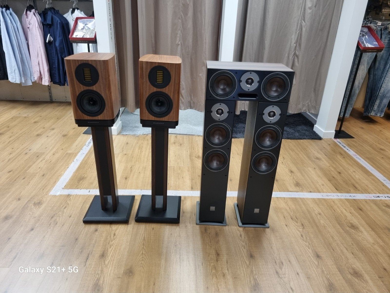 ✅Wharfedale Evo 5.1boekenplank luidsprekers incl stands., 150 watt of meer, -, -, Wharfedale