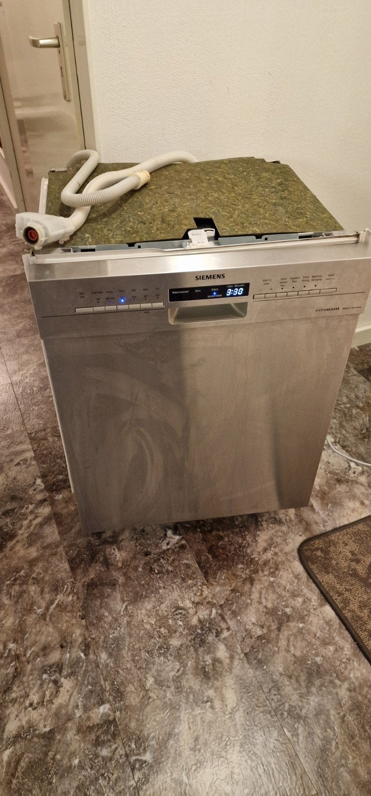 vaatwasser SIEMENS inbouw RVS