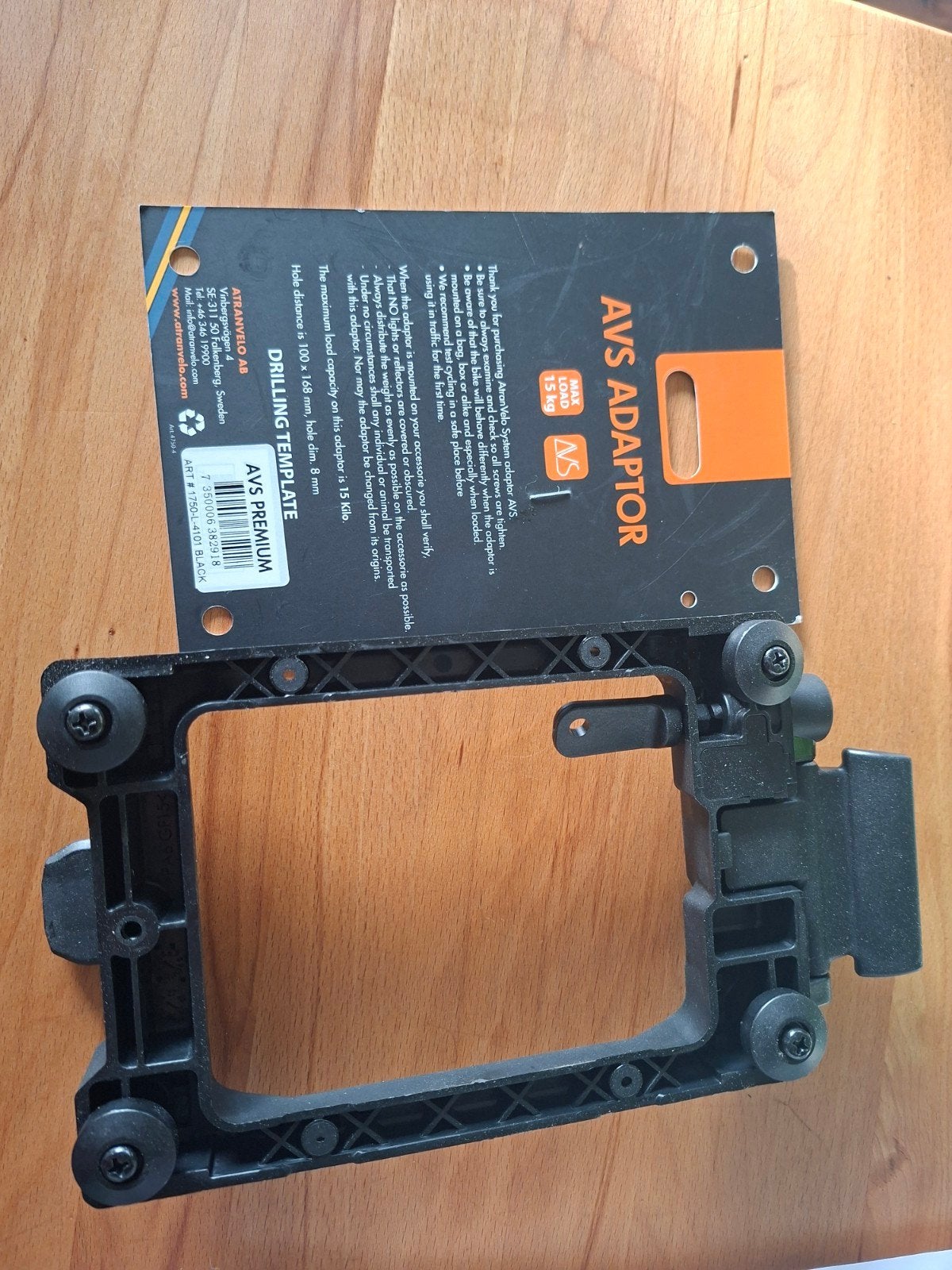 2 AVS-adapters voor fietskrat op Cortina fiets, Ophalen of Verzenden, Zo goed als nieuw, AVS