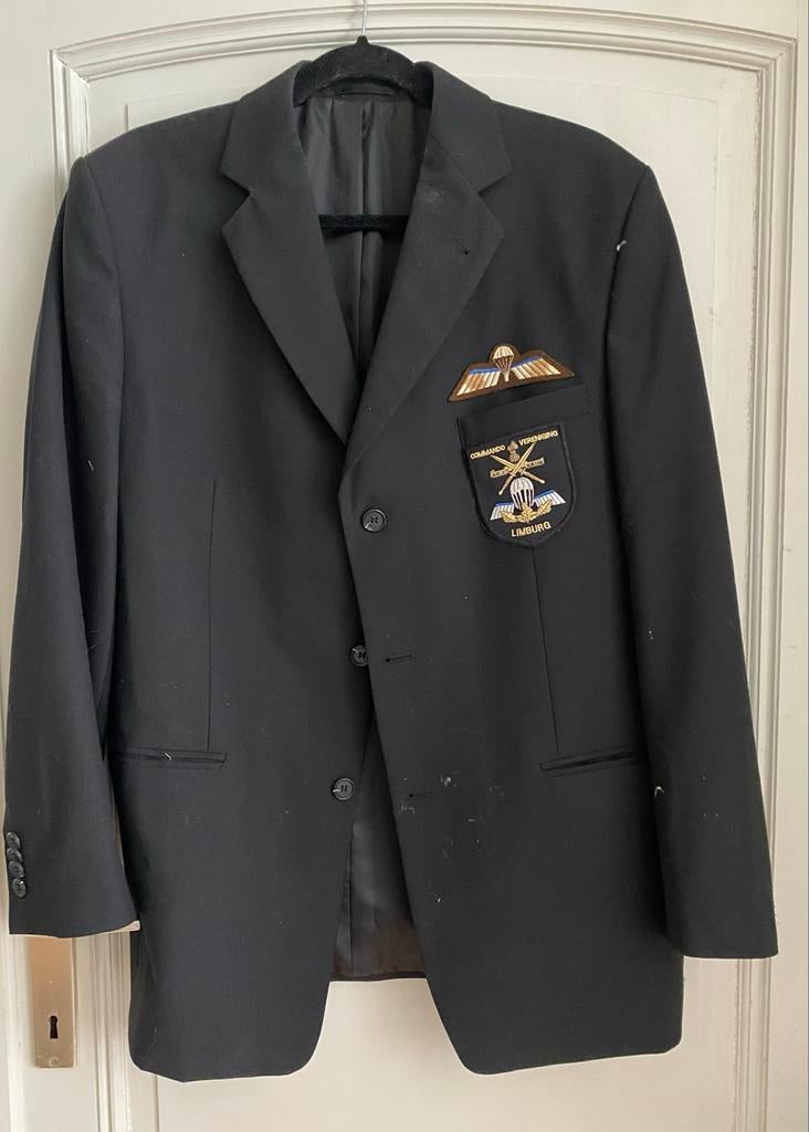 Zwarte blazer Korps Commandotroepen regio Limburg, Verzamelen, Ophalen of Verzenden