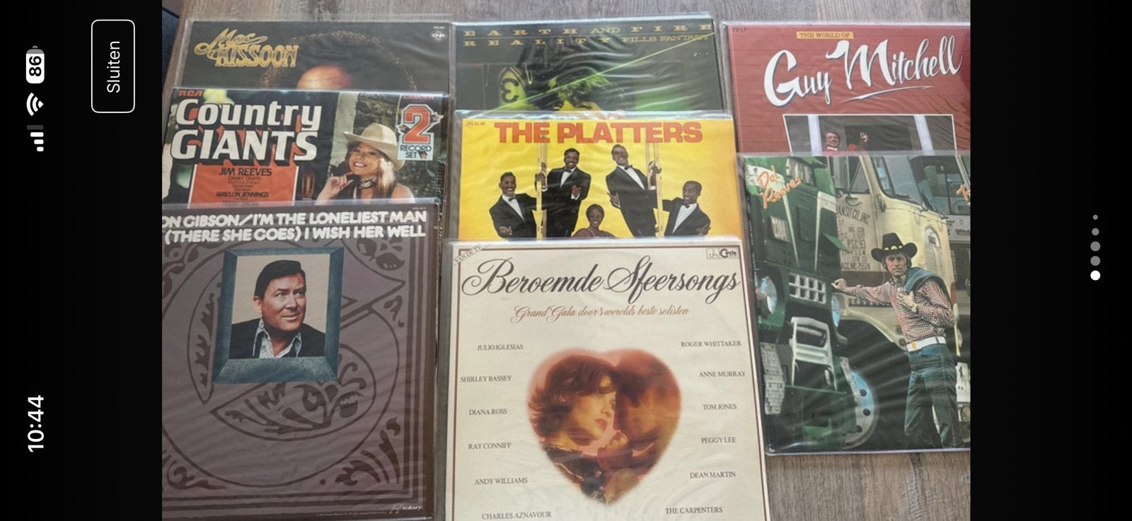 8  vinyl LP’S, Cd's en Dvd's, Vinyl | Pop, Ophalen of Verzenden, Gebruikt, LP