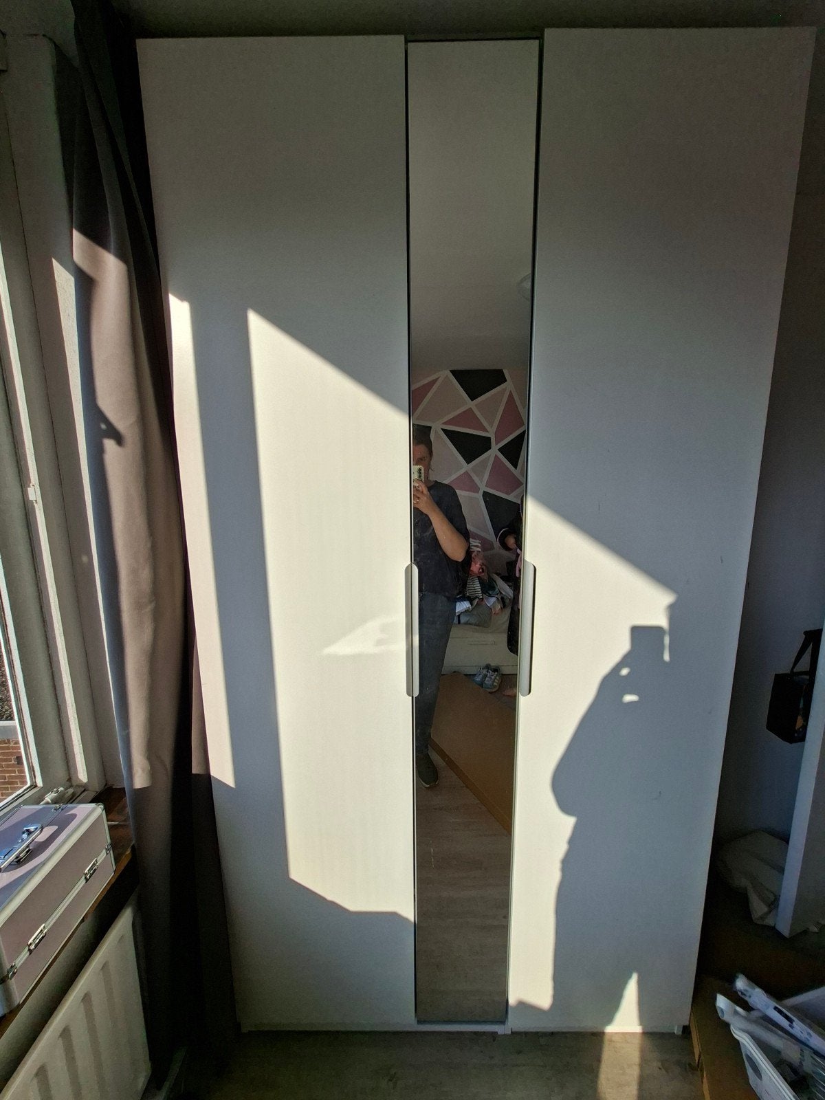 Ikea Paxkast 75x58x236, Ophalen, Met lade(s), Gebruikt, 200 cm of meer