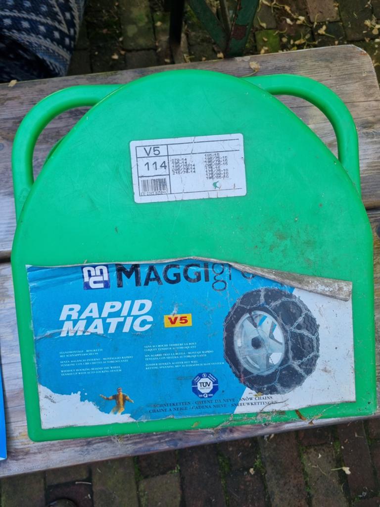 Maggi Rapid Matic V5 sneeuwkettingen - Maat 114, Ophalen of Verzenden, Gebruikt