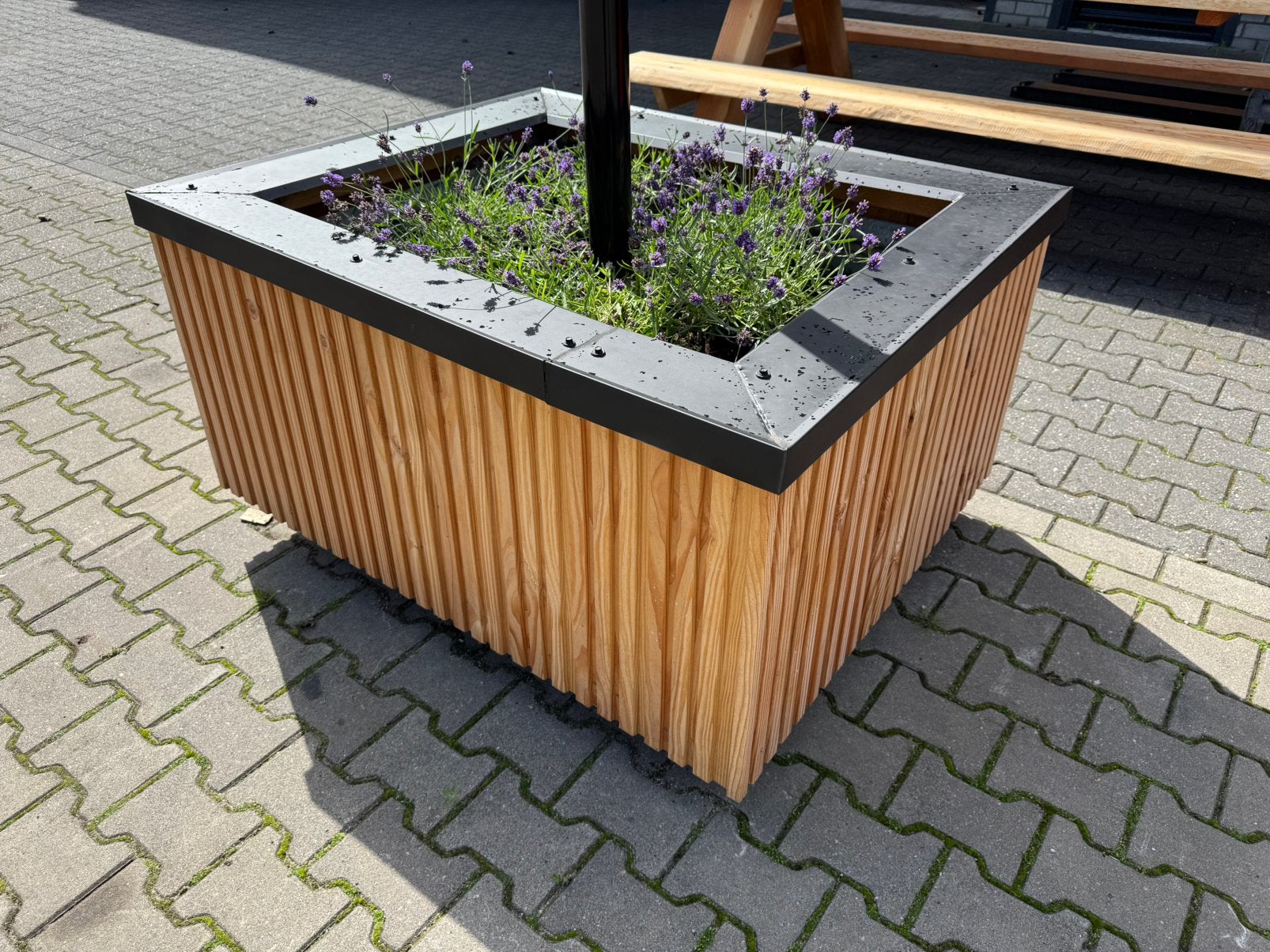 Douglas triple rhombus 2Tone - zwarte kern - Deens rabat, Ophalen, -, 100 tot 150 cm, -
