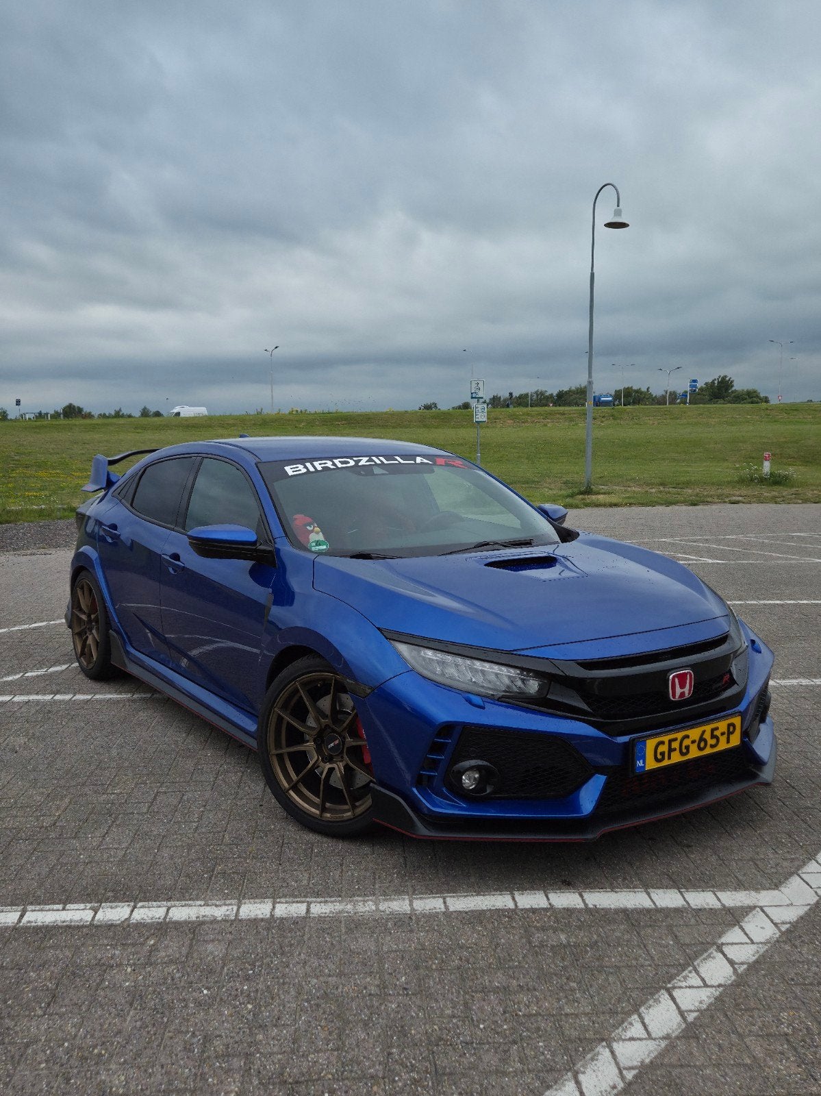 Honda civic type r fk8, Auto's, Honda, Voorwielaandrijving, Lichtsensor, Handgeschakeld, Particulier