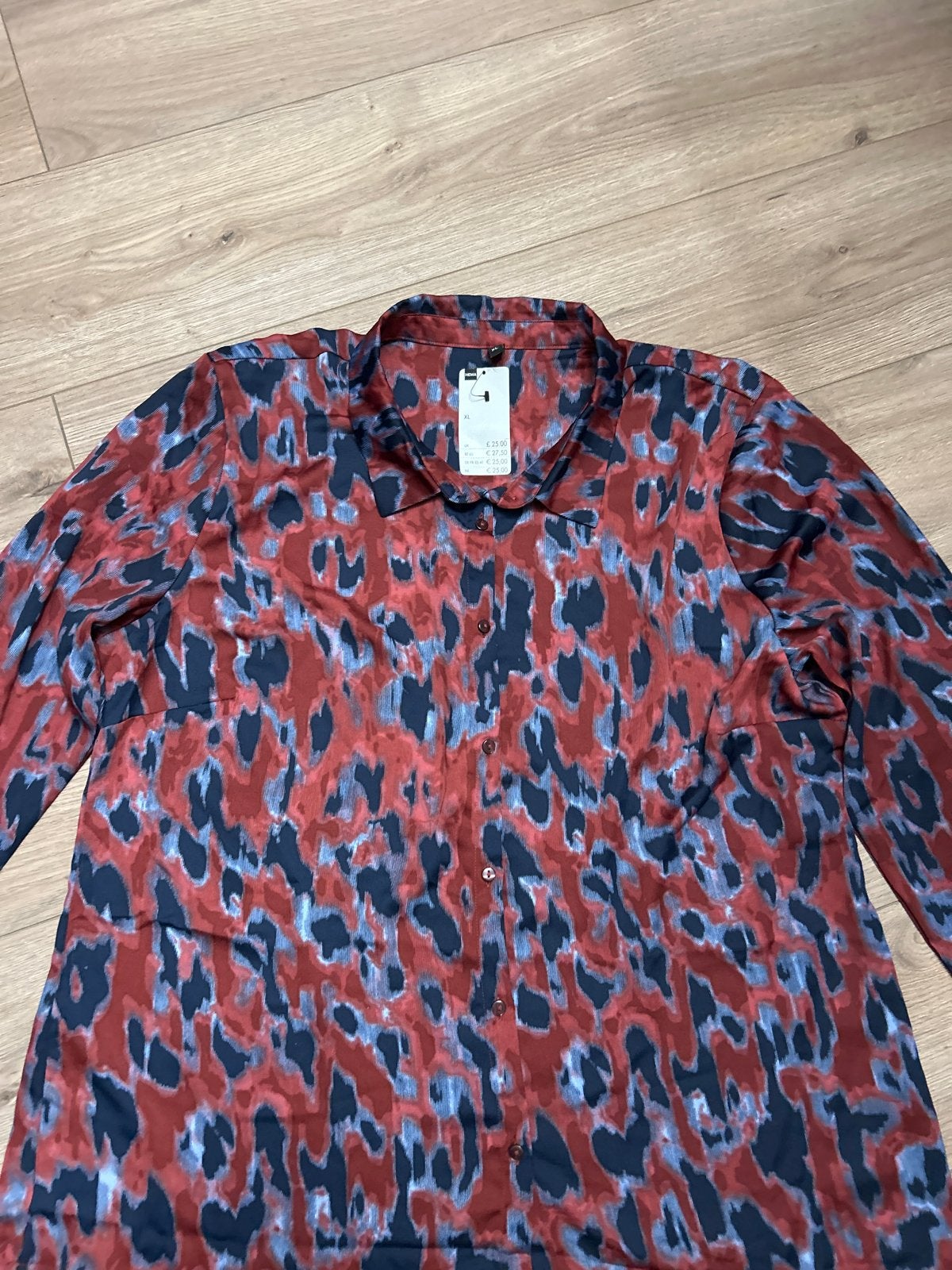 Hema Blouse met print - Maat XL, Ophalen of Verzenden, Nieuw, Maat 42/44 (L), Meerkleurig