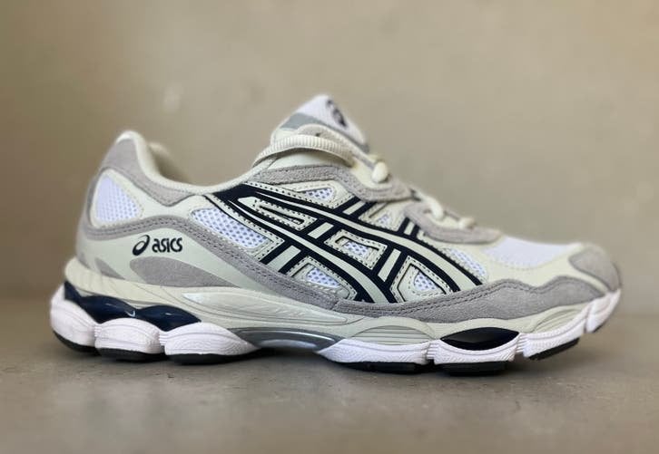 Asics GEL-NYC white/midnight, Ophalen of Verzenden, Zo goed als nieuw, Overige typen