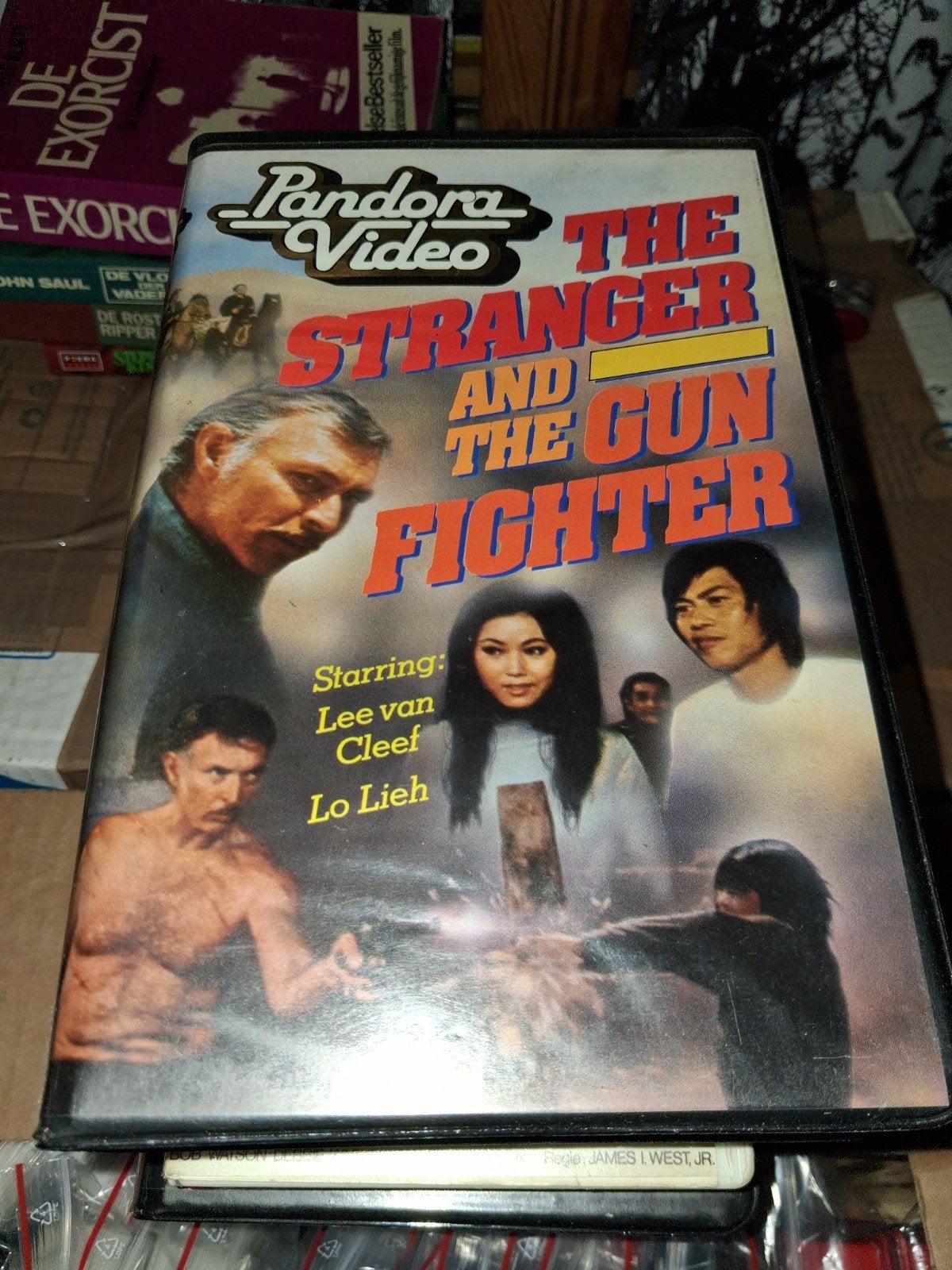 Betamax ex-rental  - The Stranger And The Gunfighter, Vanaf 16 jaar, Ophalen of Verzenden, Gebruikt, Horror