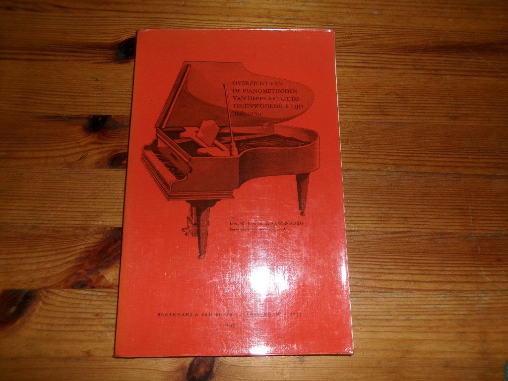 Drs. W. Kloppenburg - Overzicht van de pianomethoden, Boeken, Ophalen of Verzenden, Gelezen, Overige onderwerpen