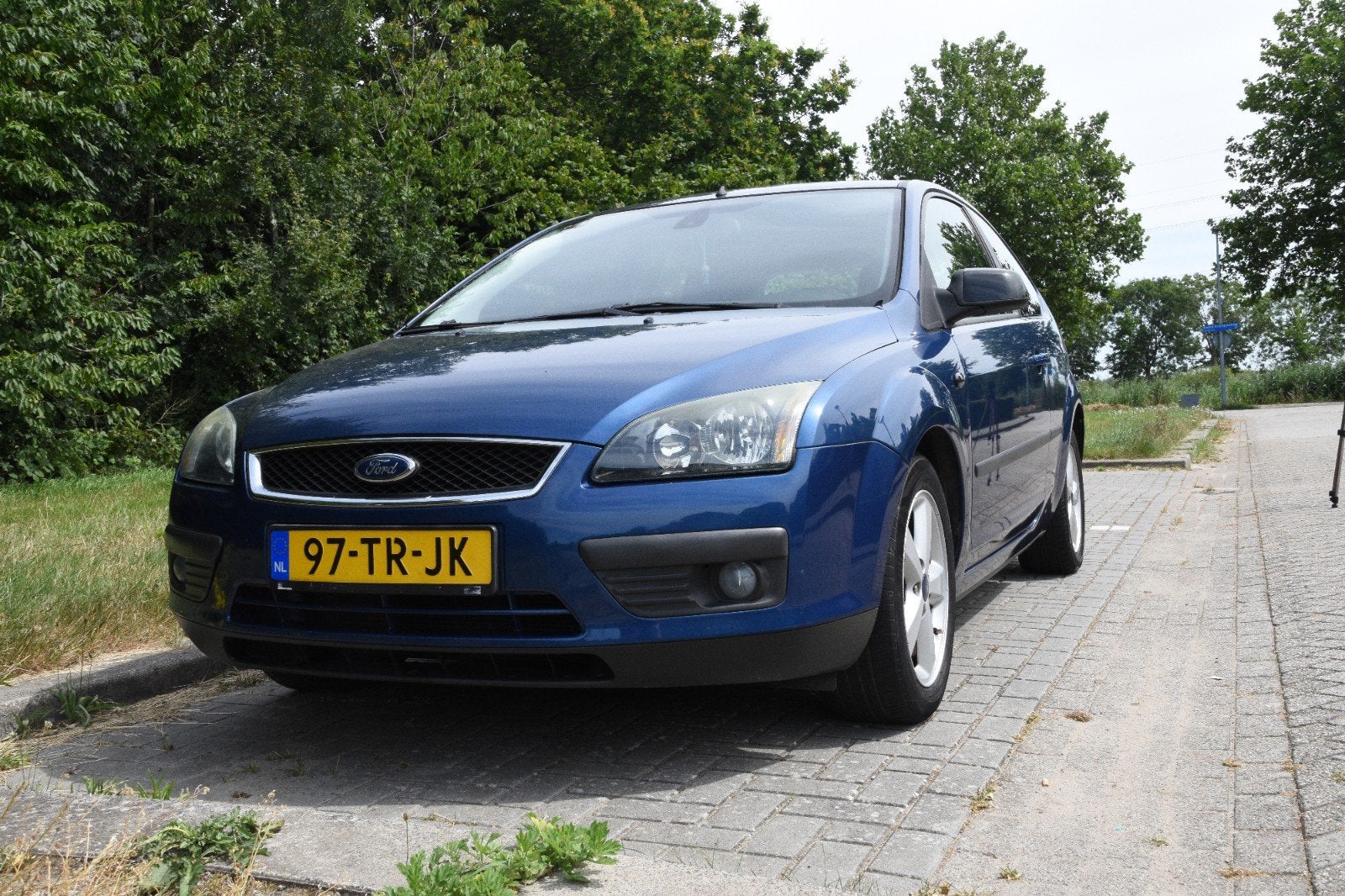Ford Focus 1.6 2007 Blauw, Auto's, 1596 cc, 15 km/l, 1139 kg, 4 cilinders