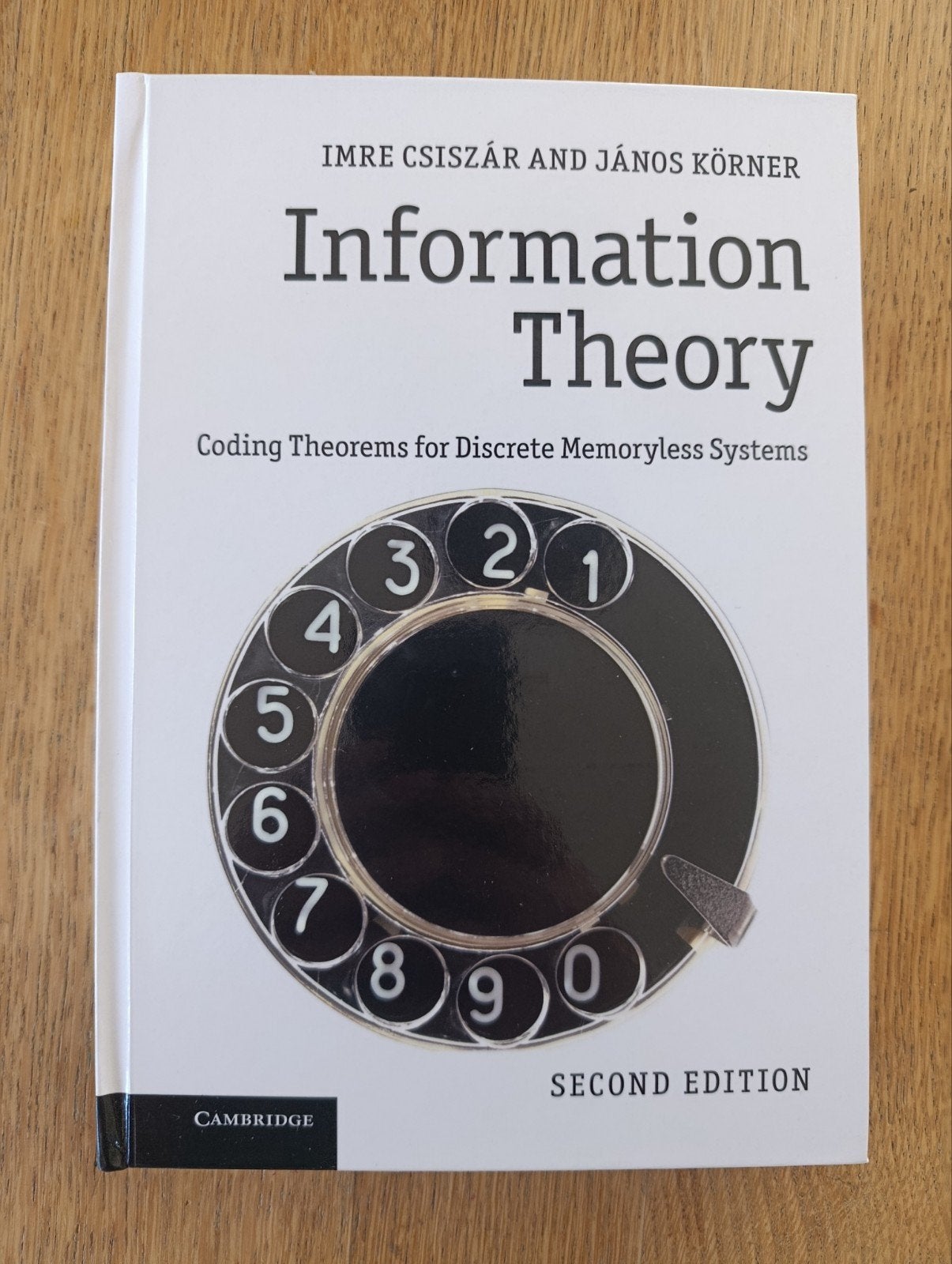 Imre Csiszár, János Körner, Information Theory, 2nd Edition, Ophalen of Verzenden, Beta, Nieuw, WO