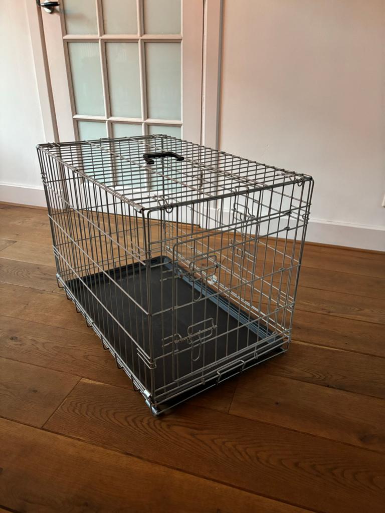 Hondenbench 77x48x56, Ophalen, Zo goed als nieuw
