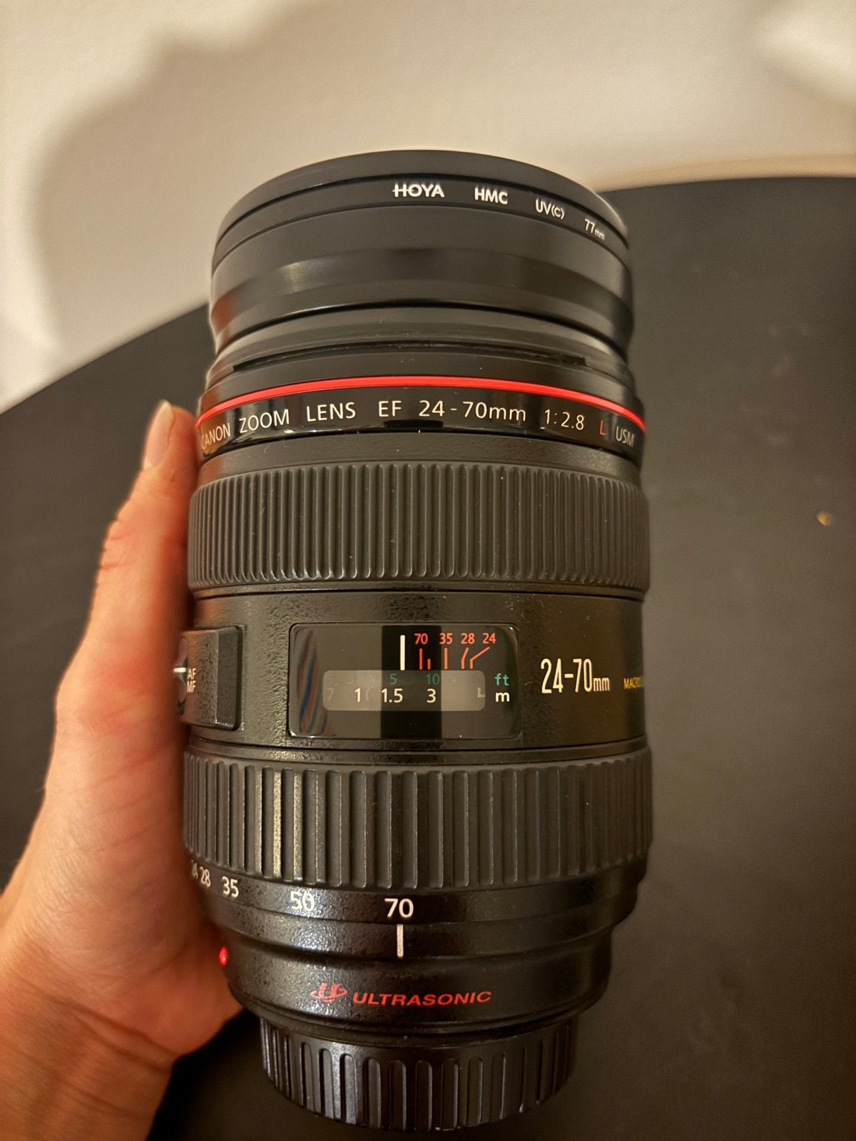 Canon EF 24-70mm f/2.8 L USM Zoomlens, Audio, Tv en Foto, Fotografie | Lenzen en Objectieven, Gebruikt, Canon, Autofocus, Ophalen of Verzenden