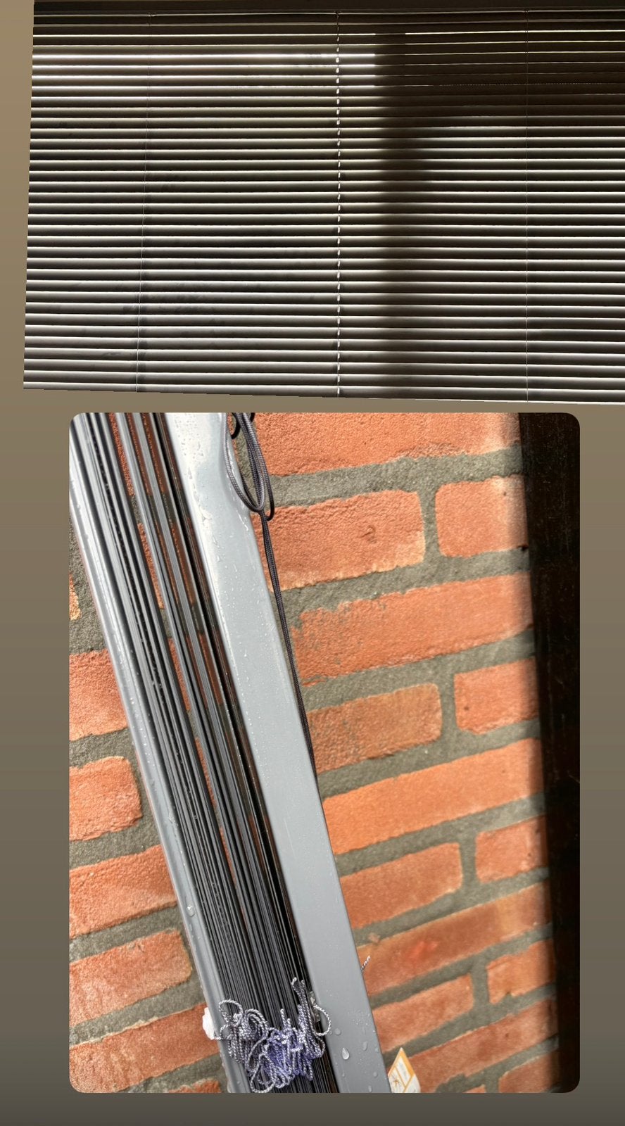 Luxaflex grijs 180x 180, Ophalen, Gebruikt, 180 cm, 180 cm