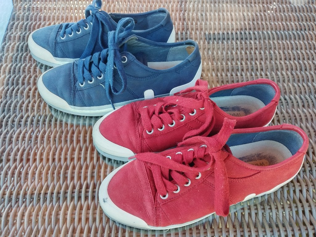 schoen, Ophalen, Wolkys, Rood, Sneakers of Gympen