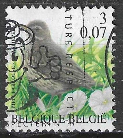 Belgie 2000 - Yvert 2919 /OBP 2920 - Buzin - Graspieper (ST), Verzenden, Gestempeld, Voertuigen