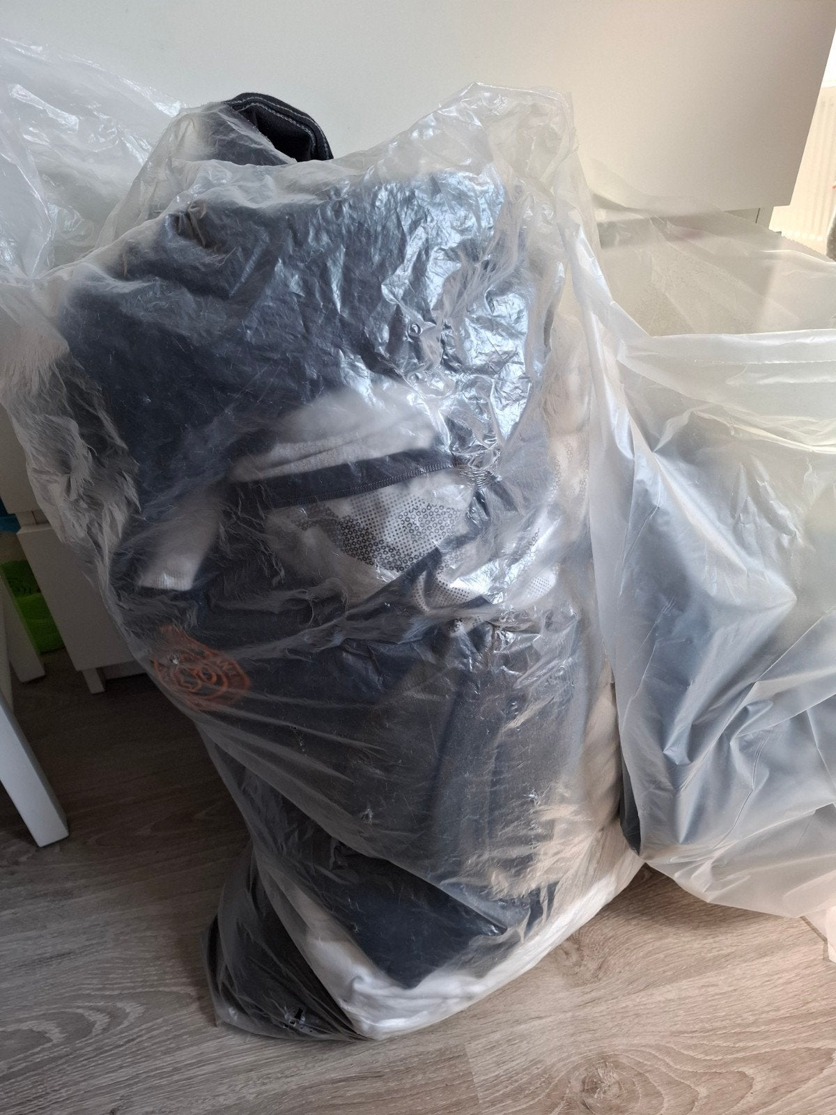 Grote puinzak met heren kleding xl xxl, Ophalen, Zo goed als nieuw