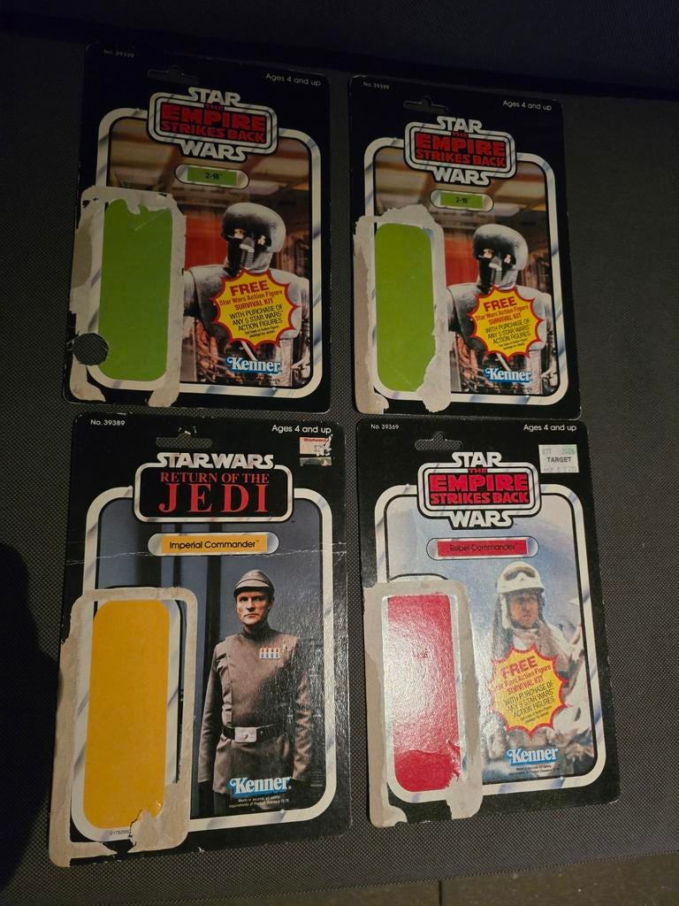 Star wars vintage Cardbacks, Ophalen of Verzenden, Actiefiguurtje