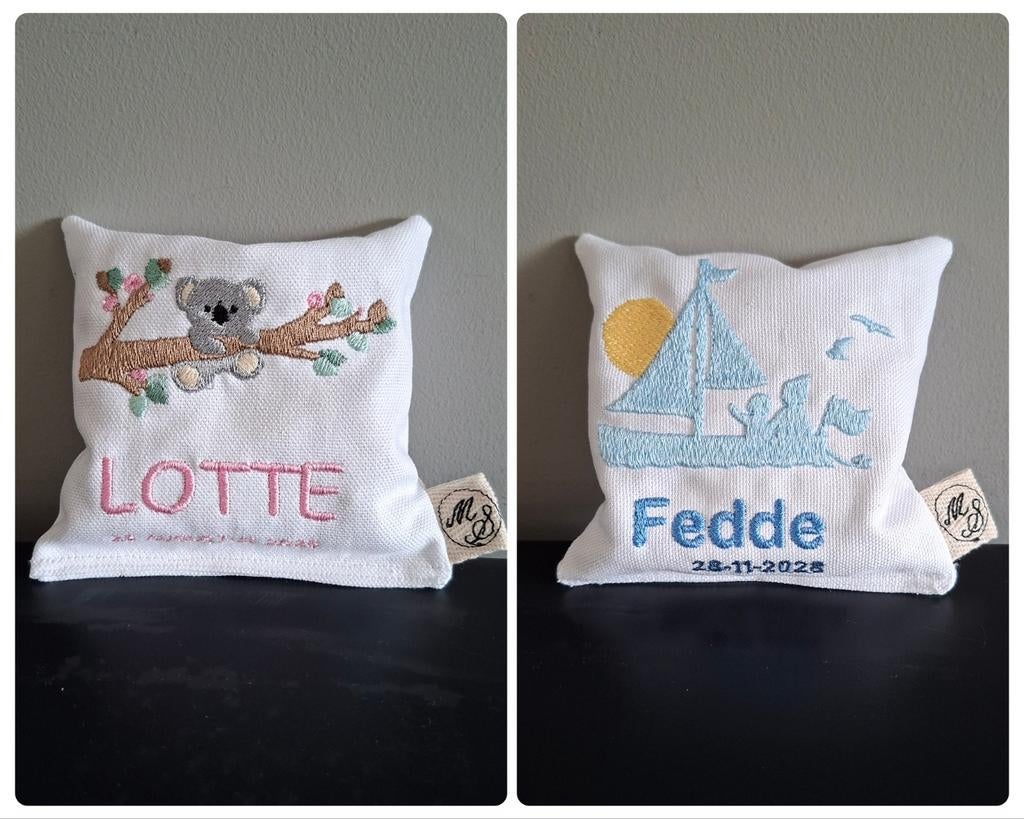 Gepersonaliseerd Sensory Pittenzakje - Kraamcadeau, Ophalen of Verzenden, Nieuw