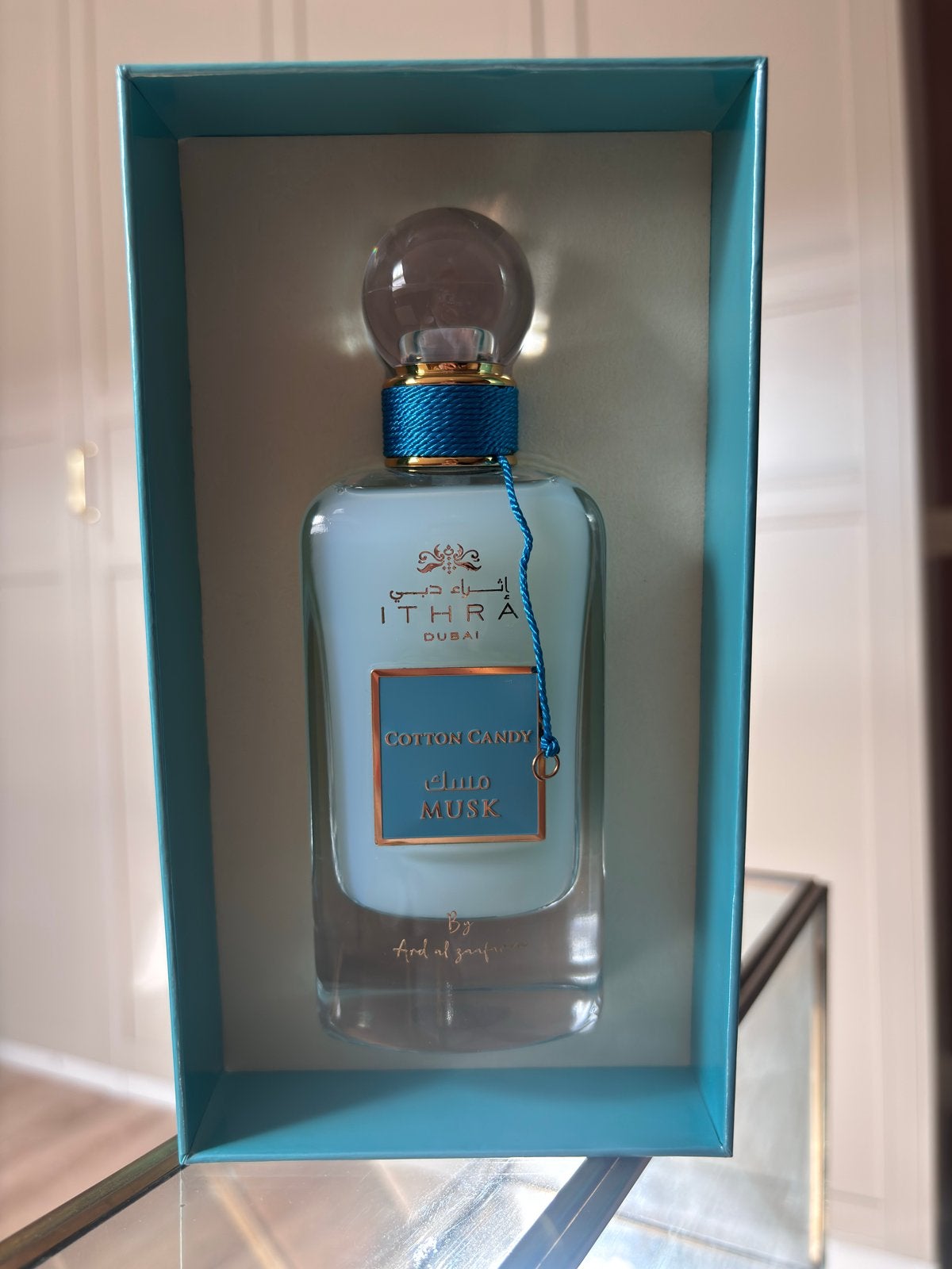 Ithra Dubai Cotton Candy Musk Eau de Parfum 100ml, Sieraden, Tassen en Uiterlijk, Uiterlijk | Parfum, Ophalen of Verzenden, Nieuw