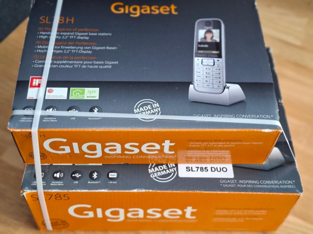 Gigaset SL785 Duo DECT-telefoon met 2 handsets, Telecommunicatie, Vaste telefoons | Handsets en Draadloos, Ophalen of Verzenden
