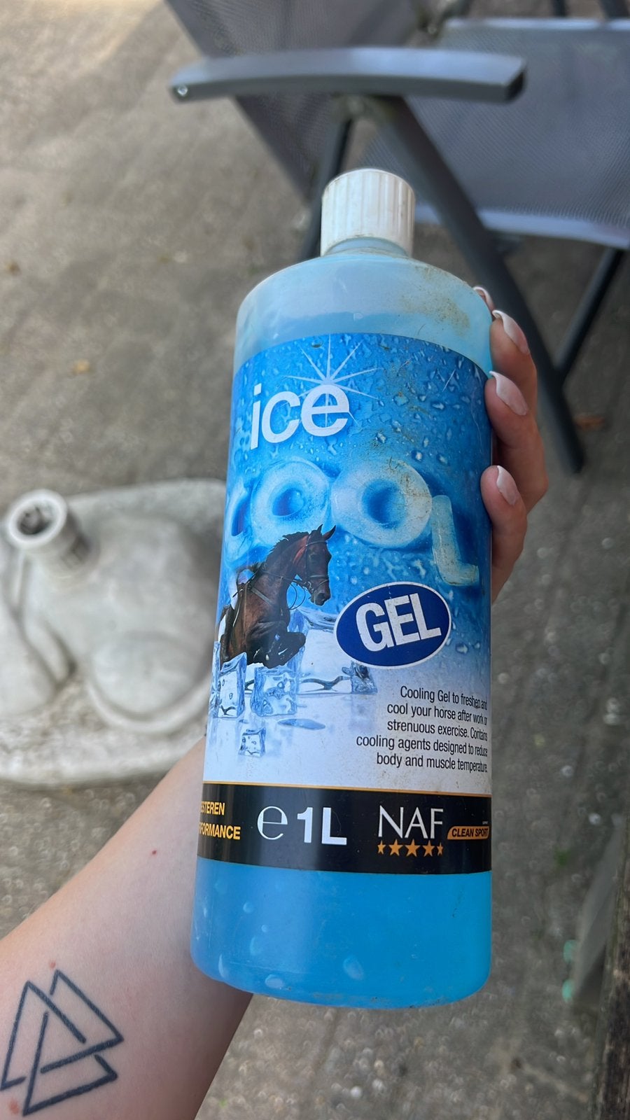Ice gel NAF, Ophalen of Verzenden, Zo goed als nieuw