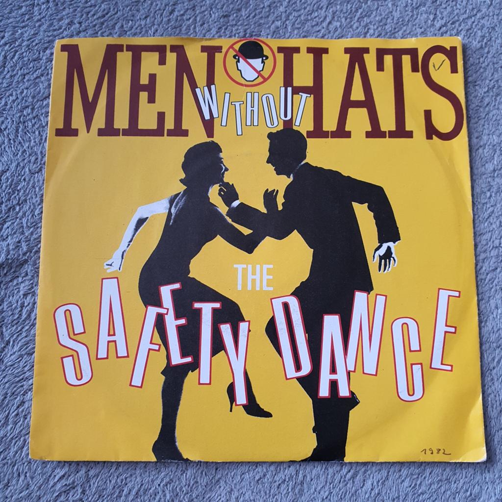 Men without hats  - Safety dance  (piraten topper), Ophalen of Verzenden, Gebruikt, Pop