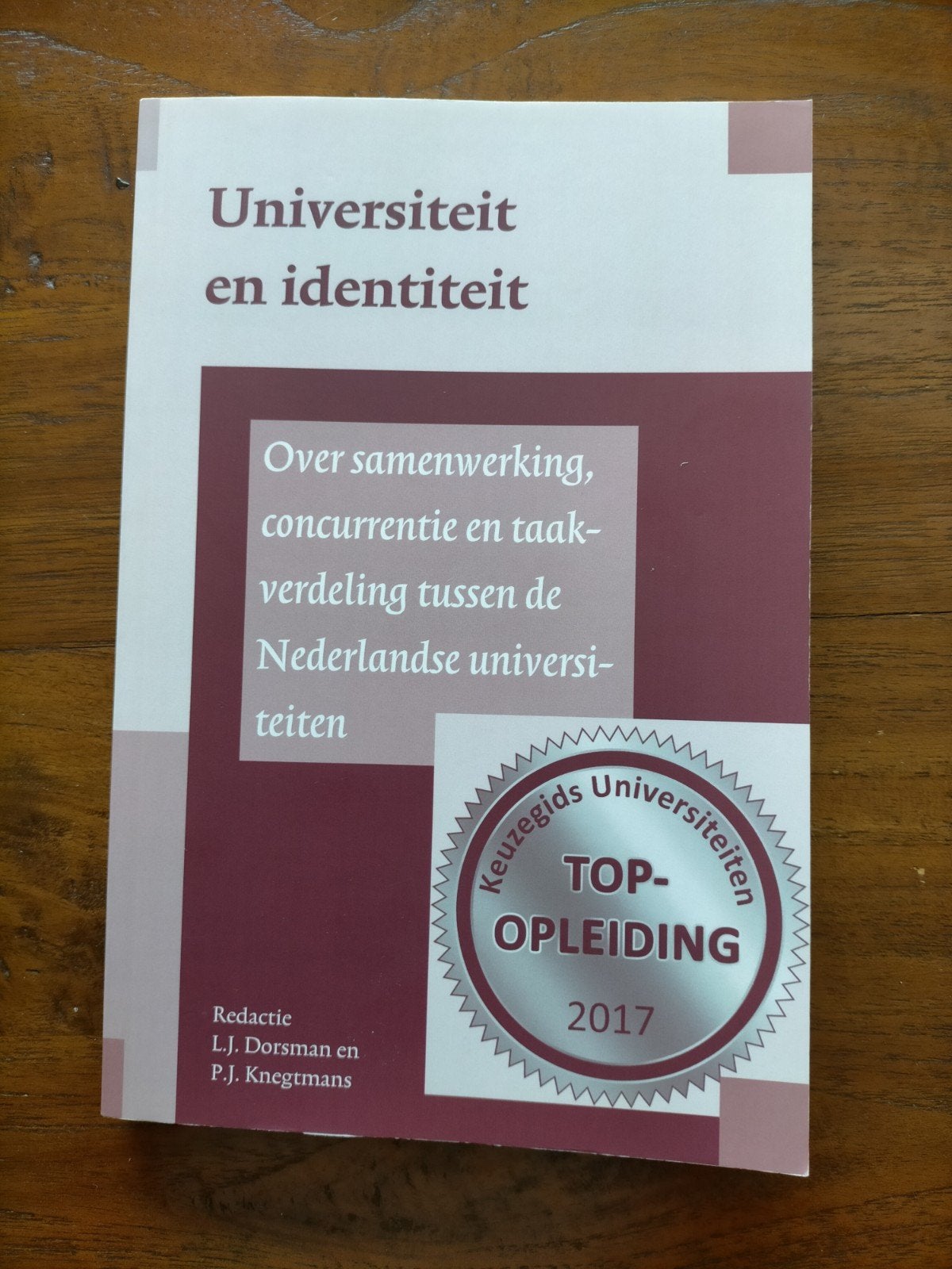 Universiteit en identiteit, Universiteit samenleving 14, Ophalen of Verzenden, Zo goed als nieuw