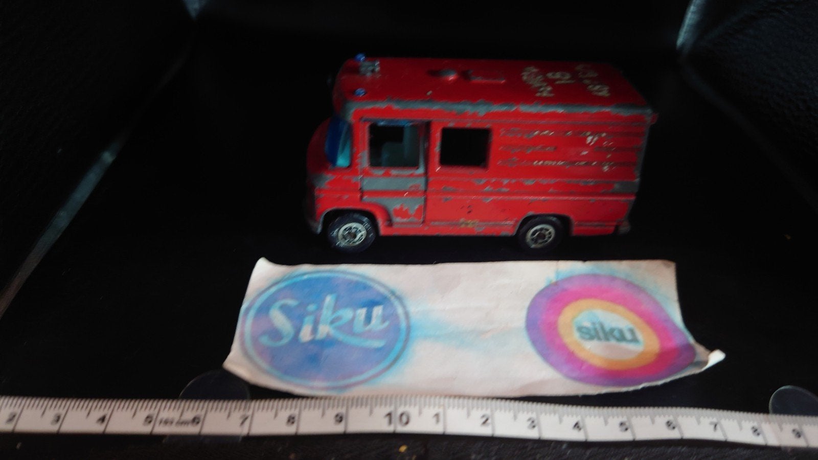 Siku Mercedes Benz L 406D Opknapper - Brandweer, Hobby en Vrije tijd, Modelauto's | 1:50, Ophalen of Verzenden, Gebruikt, Auto