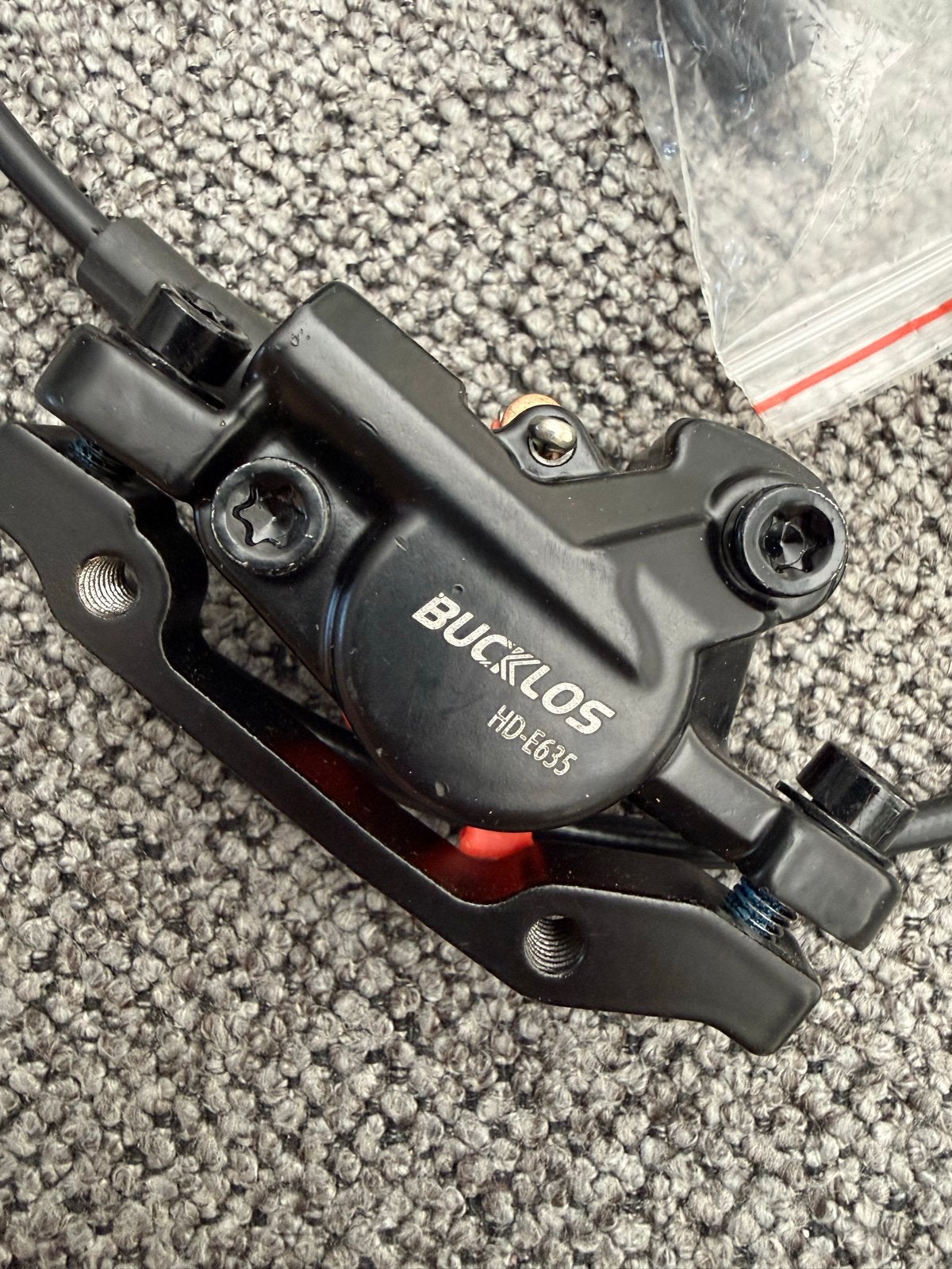 Nieuwe BUCKLOS HD-E635 Hydraulische Schijfremmen Set, Fietsen en Brommers, Fietsonderdelen, Remmen, Nieuw, Ophalen of Verzenden
