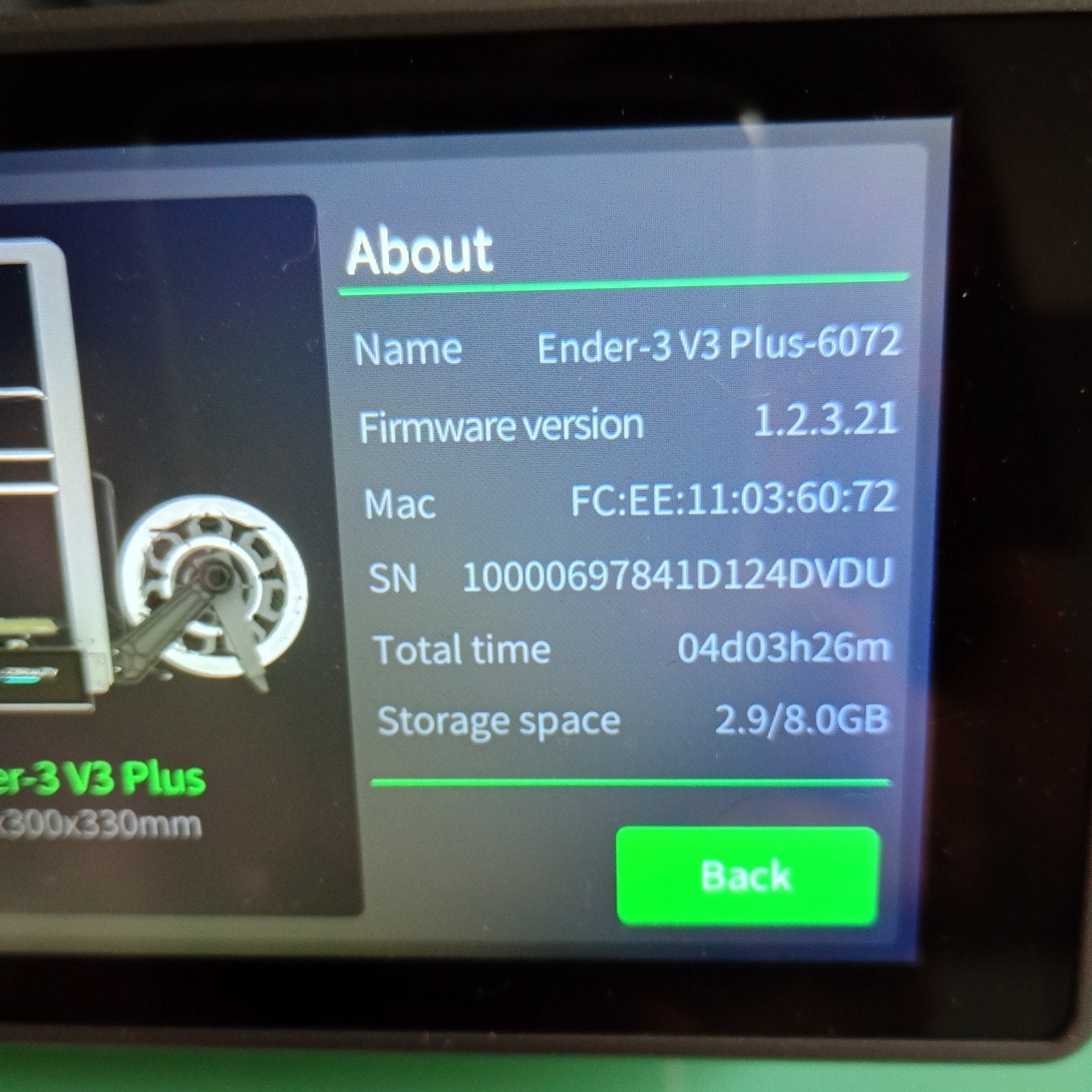 Te koop ender 3 v3 plus, Computers en Software, 3D Printers, Zo goed als nieuw, Ophalen of Verzenden