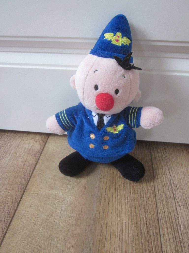 Studio 100 zacht pluche kleine Bumba pop als piloot, Overige merken, Overige karakters, Overige typen, Ophalen of Verzenden